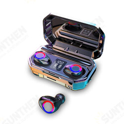 M12 TWS bluetooth Earphone Wireless Earbuds LED Display 1200mAh Power Bank Stereo Music Headphone Headset with Mic