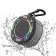 M18 bluetooth 5.2 Speaker Portable Speaker HiFi Bass 6D Stereo Surround Sound 1000mAh Battery IPX7 Waterproof TWS RGB Light Outdoor Wireless Speaker with Mic