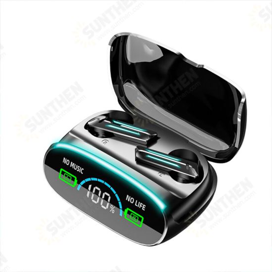 M39 TWS bluetooth 5.2 Earphone Wireless Earbuds LED Digital Display Power Bank Sports Headphones with Mic M39 TWS bluetooth 5.2 Earphone Wireless Earbuds LED Digital Display Power Bank Sports Headphones with Mic