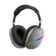 MAX10 MAX11 bluetooth Wireless Headphones HiFi Bass Stereo Game RGB Light TF FM Music Cool Sport Earphones with Mic