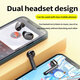 MC BH207 TWS bluetooth 5.2 Earbuds with Two Pairs AAC HiFi Stereo Earphone 1200mAh Long Endurance Headphones with Mic MC BH207 TWS bluetooth 5.2 Earbuds with Two Pairs AAC HiFi Stereo Earphone 1200mAh Long Endurance Headphones with Mic