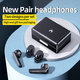 MC BH207 TWS bluetooth 5.2 Earbuds with Two Pairs AAC HiFi Stereo Earphone 1200mAh Long Endurance Headphones with Mic MC BH207 TWS bluetooth 5.2 Earbuds with Two Pairs AAC HiFi Stereo Earphone 1200mAh Long Endurance Headphones with Mic