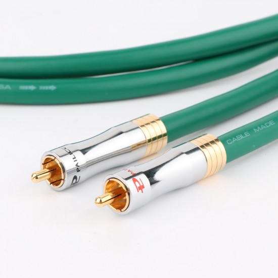 Gold Plated Pure Copper HiFi RCA TO RCA Audio Cable RCA Male to Male Cable