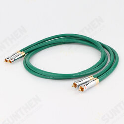Gold Plated Pure Copper HiFi RCA TO RCA Audio Cable RCA Male to Male Cable Gold Plated Pure Copper HiFi RCA TO RCA Audio Cable RCA Male to Male Cable