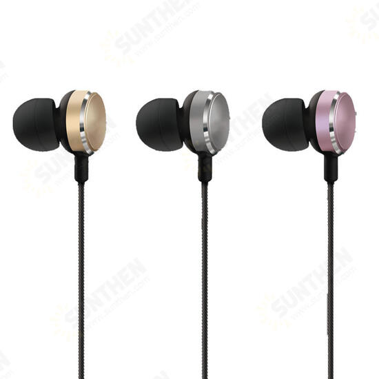 GM-ST01 Metal 3.5mm In-ear Earphone Bass Hybrid Stereo Headphone with Mic for iPhone Samsung GM-ST01 Metal 3.5mm In-ear Earphone Bass Hybrid Stereo Headphone with Mic for iPhone Samsung