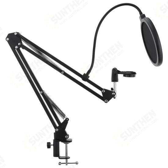 Microphone Stand Cantilever Bracket Base Recording Wheat Windshield Mic Mount Microphone Stand Cantilever Bracket Base Recording Wheat Windshield Mic Mount