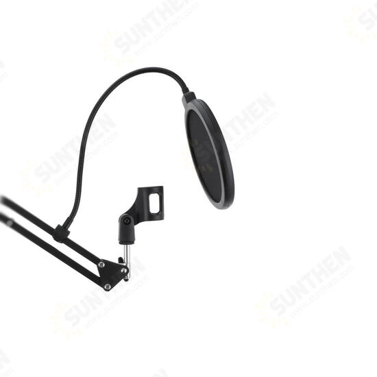 Microphone Stand Cantilever Bracket Base Recording Wheat Windshield Mic Mount Microphone Stand Cantilever Bracket Base Recording Wheat Windshield Mic Mount