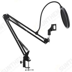 Microphone Stand Cantilever Bracket Base Recording Wheat Windshield Mic Mount Microphone Stand Cantilever Bracket Base Recording Wheat Windshield Mic Mount