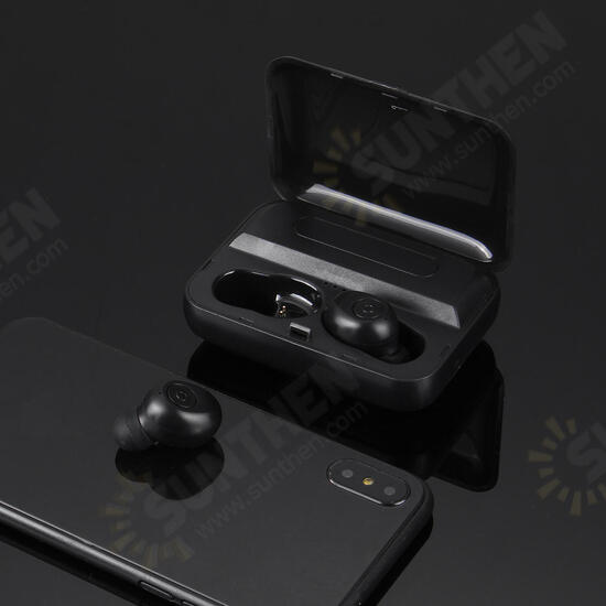 Mini Dual bluetooth 5.0 TWS Wireless Stereo Earphone Noise Reduction Light Display Headphones for Mini Dual bluetooth 5.0 TWS Wireless Stereo Earphone Noise Reduction Light Display Headphones for