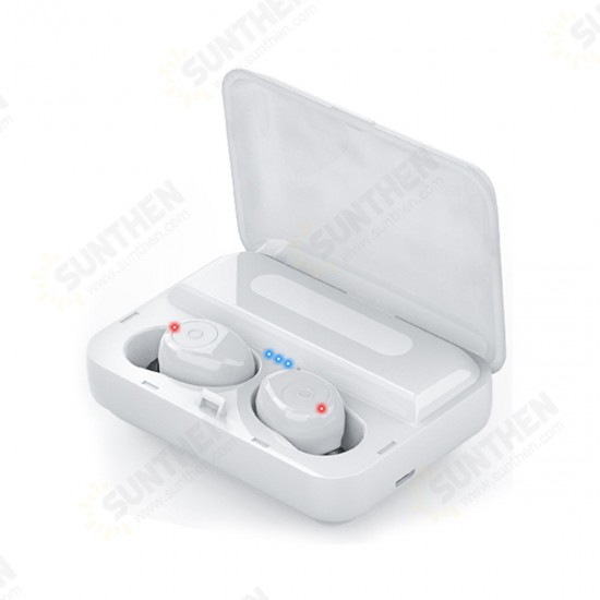 Mini Dual bluetooth 5.0 TWS Wireless Stereo Earphone Noise Reduction Light Display Headphones for Mini Dual bluetooth 5.0 TWS Wireless Stereo Earphone Noise Reduction Light Display Headphones for