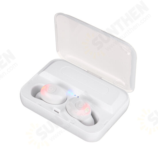 Mini Dual bluetooth 5.0 TWS Wireless Stereo Earphone Noise Reduction Light Display Headphones for Mini Dual bluetooth 5.0 TWS Wireless Stereo Earphone Noise Reduction Light Display Headphones for