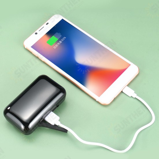 Mini TWS Wireless bluetooth 5.0 Earphone LED Display Power Bank Smart Touch Headphone with Mic for iPhone Huawei Mini TWS Wireless bluetooth 5.0 Earphone LED Display Power Bank Smart Touch Headphone with Mic for iPhone Huawei
