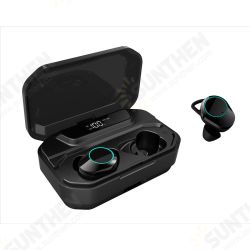 Mini TWS bluetooth 5.0 Wireless Earbuds CVC8.0 Noise Canceling Touch Control IPX7 Waterproof Earphone with Charging Box 3300mAh Power Bank Mini TWS bluetooth 5.0 Wireless Earbuds CVC8.0 Noise Canceling Touch Control IPX7 Waterproof Earphone with Charging Box 3300mAh Power Bank
