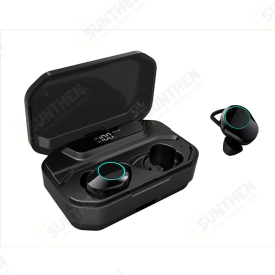 Mini TWS bluetooth 5.0 Wireless Earbuds CVC8.0 Noise Canceling Touch Control IPX7 Waterproof Earphone with Charging Box 3300mAh Power Bank Mini TWS bluetooth 5.0 Wireless Earbuds CVC8.0 Noise Canceling Touch Control IPX7 Waterproof Earphone with Charging Box 3300mAh Power Bank