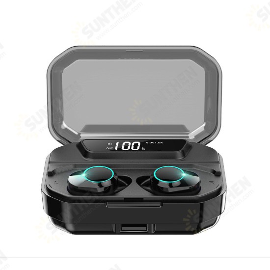 Mini TWS bluetooth 5.0 Wireless Earbuds CVC8.0 Noise Canceling Touch Control IPX7 Waterproof Earphone with Charging Box 3300mAh Power Bank Mini TWS bluetooth 5.0 Wireless Earbuds CVC8.0 Noise Canceling Touch Control IPX7 Waterproof Earphone with Charging Box 3300mAh Power Bank