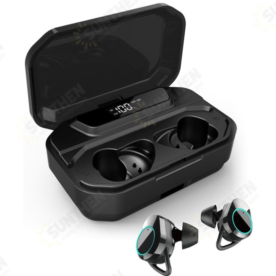 Mini TWS bluetooth 5.0 Wireless Earbuds CVC8.0 Noise Canceling Touch Control IPX7 Waterproof Earphone with Charging Box 3300mAh Power Bank Mini TWS bluetooth 5.0 Wireless Earbuds CVC8.0 Noise Canceling Touch Control IPX7 Waterproof Earphone with Charging Box 3300mAh Power Bank
