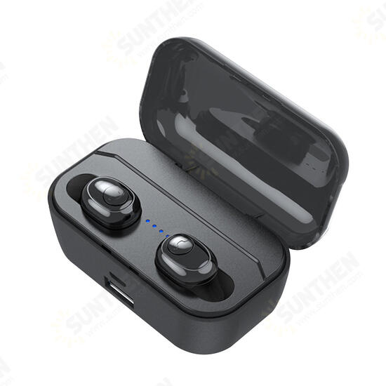 Mini bluetooth 5.0 Earbuds Light Display TWS Wireless Stereo Earphone Auto Pairing HiFi Waterproof With Power Bank Mini bluetooth 5.0 Earbuds Light Display TWS Wireless Stereo Earphone Auto Pairing HiFi Waterproof With Power Bank