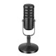 USB Condenser Microphone Metal Recording Mic for Computer Podcasting Interviews Field Recordings Conference Calls