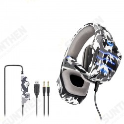 GT87 Wired Gaming Headset E-Sports with Microphone LED Stereo Surround HiFi Headphone for PC Laptop Gamer GT87 Wired Gaming Headset E-Sports with Microphone LED Stereo Surround HiFi Headphone for PC Laptop Gamer