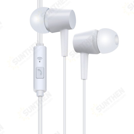 PESTON BTE-19 Universal 3.5mm Wired Control Stereo Music In-ear Earphone Headphone for Computer Smartphones PESTON BTE-19 Universal 3.5mm Wired Control Stereo Music In-ear Earphone Headphone for Computer Smartphones