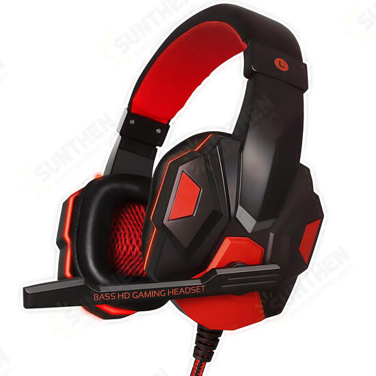 PC780 Wired Gaming Headphone Stereo Sound Headset With Microphone LED Audio Cable PC780 Wired Gaming Headphone Stereo Sound Headset With Microphone LED Audio Cable