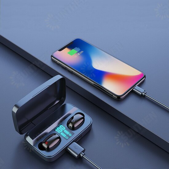 PTM W2S TWS bluetooth 5.0 Earphone LED Display HiFi Stereo Touch Control HD Calls Headphone for iPhone Huawei PTM W2S TWS bluetooth 5.0 Earphone LED Display HiFi Stereo Touch Control HD Calls Headphone for iPhone Huawei