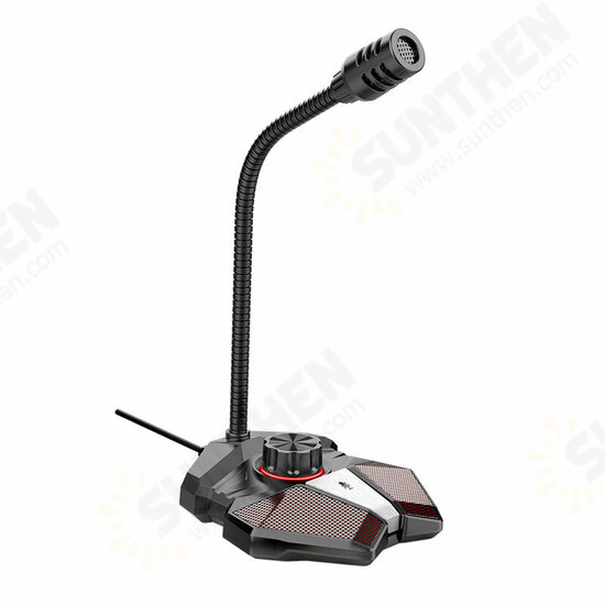 JK 360 Degree Bending Professional Desktop Microphone With Stand for Gaming Singing Conference, for Mobile USB Desktop Microphone JK 360 Degree Bending Professional Desktop Microphone With Stand for Gaming Singing Conference, for Mobile USB Desktop Microphone