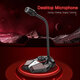 JK 360 Degree Bending Professional Desktop Microphone With Stand for Gaming Singing Conference, for Mobile USB Desktop Microphone JK 360 Degree Bending Professional Desktop Microphone With Stand for Gaming Singing Conference, for Mobile USB Desktop Microphone