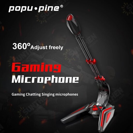 ZK Computer Gaming 360 Sound Collection Microphone USB 3.5mm Studio Speech Microphone Omnidirectional Wired for PC Desktop Recording Chatting ZK Computer Gaming 360 Sound Collection Microphone USB 3.5mm Studio Speech Microphone Omnidirectional Wired for PC Desktop Recording Chatting