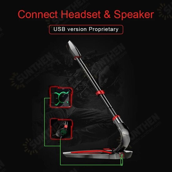 ZK Computer Gaming 360 Sound Collection Microphone USB 3.5mm Studio Speech Microphone Omnidirectional Wired for PC Desktop Recording Chatting ZK Computer Gaming 360 Sound Collection Microphone USB 3.5mm Studio Speech Microphone Omnidirectional Wired for PC Desktop Recording Chatting
