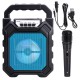 Portable 60Hz-15KHz 2400 mAh Rechargeable bluetooth 4.2+EDR Speaker FM Radio MP3 High-power Subwoofer Portable 60Hz-15KHz 2400 mAh Rechargeable bluetooth 4.2+EDR Speaker FM Radio MP3 High-power Subwoofer