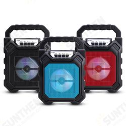 Portable 60Hz-15KHz 2400 mAh Rechargeable bluetooth 4.2+EDR Speaker FM Radio MP3 High-power Subwoofer Portable 60Hz-15KHz 2400 mAh Rechargeable bluetooth 4.2+EDR Speaker FM Radio MP3 High-power Subwoofer