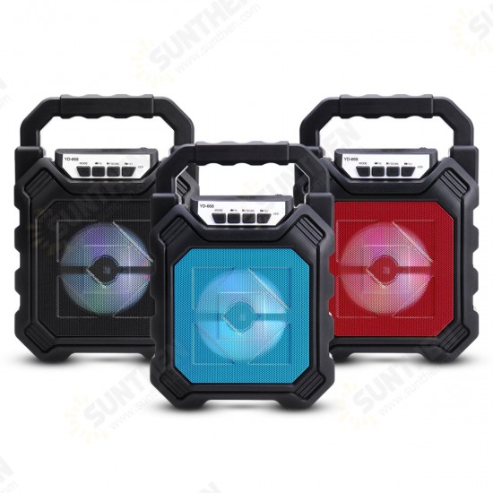 Portable 60Hz-15KHz 2400 mAh Rechargeable bluetooth 4.2+EDR Speaker FM Radio MP3 High-power Subwoofer Portable 60Hz-15KHz 2400 mAh Rechargeable bluetooth 4.2+EDR Speaker FM Radio MP3 High-power Subwoofer