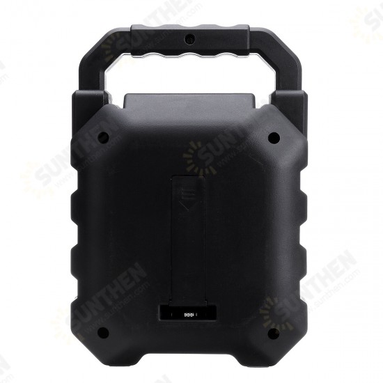 Portable 60Hz-15KHz 2400 mAh Rechargeable bluetooth 4.2+EDR Speaker FM Radio MP3 High-power Subwoofer Portable 60Hz-15KHz 2400 mAh Rechargeable bluetooth 4.2+EDR Speaker FM Radio MP3 High-power Subwoofer