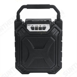 Portable 60Hz-15KHz Bluetooth 5.0 Wireless Speaker 3000mAh Rechargeable High-power Subwoofer Support FM Radio AUX Audio Input Portable 60Hz-15KHz Bluetooth 5.0 Wireless Speaker 3000mAh Rechargeable High-power Subwoofer Support FM Radio AUX Audio Input
