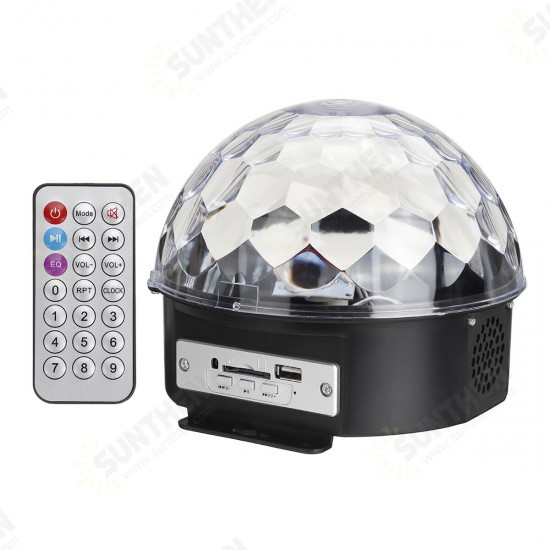 Portable Remote Control RGB Color Change Voice Control LED Disco Light Support U Disk Playback Portable Remote Control RGB Color Change Voice Control LED Disco Light Support U Disk Playback