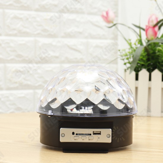 Portable Remote Control RGB Color Change Voice Control LED Disco Light Support U Disk Playback Portable Remote Control RGB Color Change Voice Control LED Disco Light Support U Disk Playback