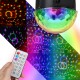 Portable Remote Control RGB Color Change Voice Control LED Disco Light Support U Disk Playback Portable Remote Control RGB Color Change Voice Control LED Disco Light Support U Disk Playback