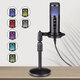 Professional LED RGB USB Condenser Microphone Stand Set For Computer Laptop Professional LED RGB USB Condenser Microphone Stand Set For Computer Laptop