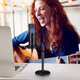 Professional LED RGB USB Condenser Microphone Stand Set For Computer Laptop Professional LED RGB USB Condenser Microphone Stand Set For Computer Laptop