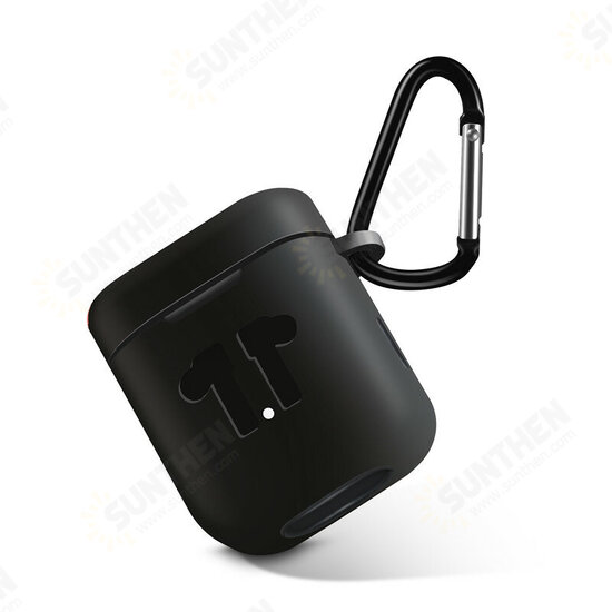 Protective Cover Silicone Storage Case With Hook for Air TWS Earphone Protective Cover Silicone Storage Case With Hook for Air TWS Earphone