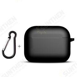 Pure Soft Silicone Shockproof Earphone Storage Case Cover with Keychain for Apple Airpods Pro Pure Soft Silicone Shockproof Earphone Storage Case Cover with Keychain for Apple Airpods Pro