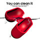 Pure Soft Silicone Shockproof Earphone Storage Case Cover with Keychain for Apple Airpods Pro Pure Soft Silicone Shockproof Earphone Storage Case Cover with Keychain for Apple Airpods Pro