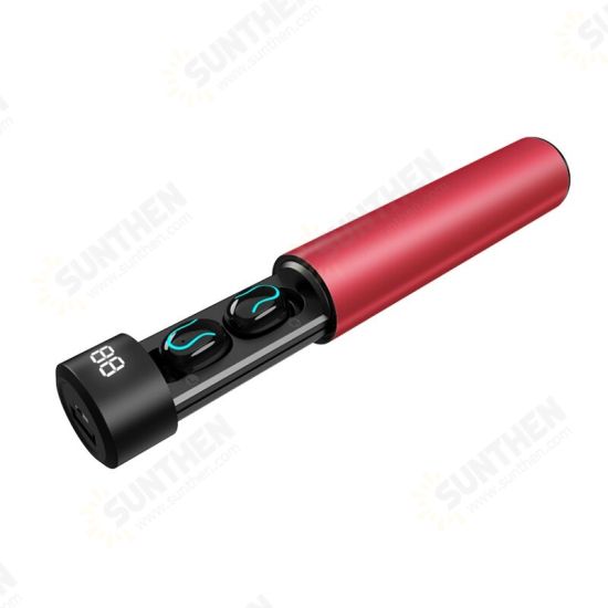 Q19 TWS Wireless bluetooth 5.0 Earbuds Smart Touch CVC8.0 Noise Cancelling Earphone with 2500mAh Power Bank Charging Box Q19 TWS Wireless bluetooth 5.0 Earbuds Smart Touch CVC8.0 Noise Cancelling Earphone with 2500mAh Power Bank Charging Box
