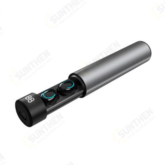 Q19 TWS Wireless bluetooth 5.0 Earbuds Smart Touch CVC8.0 Noise Cancelling Earphone with 2500mAh Power Bank Charging Box Q19 TWS Wireless bluetooth 5.0 Earbuds Smart Touch CVC8.0 Noise Cancelling Earphone with 2500mAh Power Bank Charging Box
