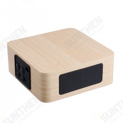 Q1A Portable Wooden Wireless bluetooth Speaker Double Drivers Stereo Light Speaker Q1A Portable Wooden Wireless bluetooth Speaker Double Drivers Stereo Light Speaker