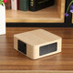Q1A Portable Wooden Wireless bluetooth Speaker Double Drivers Stereo Light Speaker Q1A Portable Wooden Wireless bluetooth Speaker Double Drivers Stereo Light Speaker