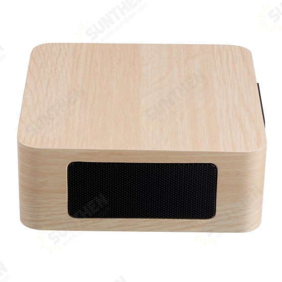 Q1A Portable Wooden Wireless bluetooth Speaker Double Drivers Stereo Light Speaker Q1A Portable Wooden Wireless bluetooth Speaker Double Drivers Stereo Light Speaker
