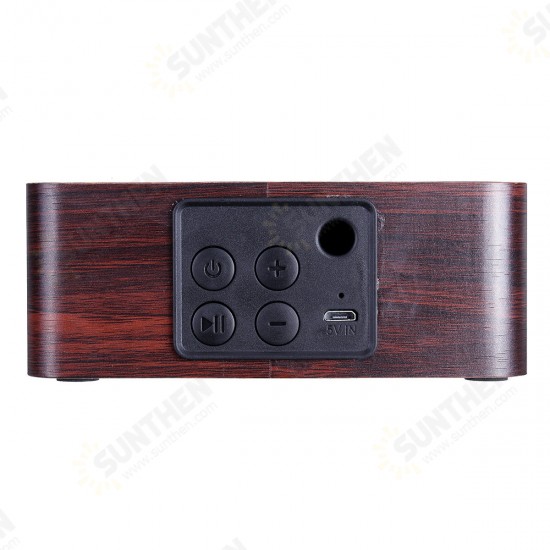 Q1A Portable Wooden Wireless bluetooth Speaker Double Drivers Stereo Light Speaker Q1A Portable Wooden Wireless bluetooth Speaker Double Drivers Stereo Light Speaker