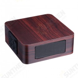 Q1A Portable Wooden Wireless bluetooth Speaker Double Drivers Stereo Light Speaker Q1A Portable Wooden Wireless bluetooth Speaker Double Drivers Stereo Light Speaker